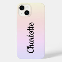 Personnalisé Moderne Pastel Ombre