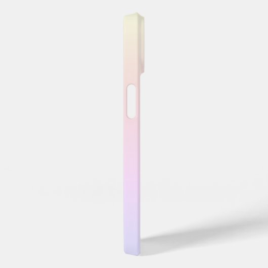 Coques Case-Mate iPhone Personnalisé Moderne Pastel Ombre (Verso / Droite)