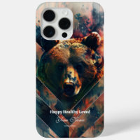 Personnalisé : Mystic Forest Bear iPhone 15 ProMax