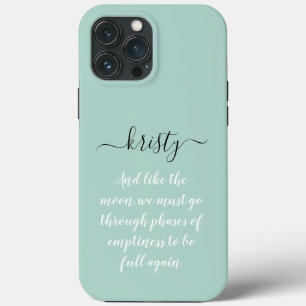 Case-Mate iPhone Case Personnalisé, nom de calligraphie, pastel