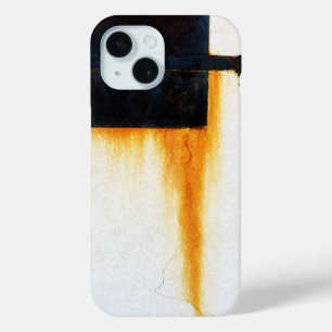 Coque Pour iPhone 15 Personnalisé - Paroi de barre rouillée