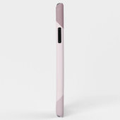 Coques Case-Mate iPhone Personnalisé Pastel Dusty Rose Mauve Blush Rose (Dos/Droite)