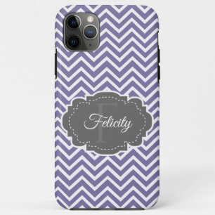 Case-Mate iPhone Case Personnalisé Purple Chevron
