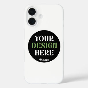 Coques iPhone 16 personnalisé, unique, élégant et minimaliste kiss