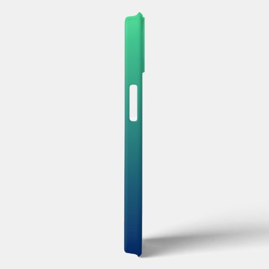 Coques Case-Mate iPhone Personnalisé vert et bleu ombre Coque-Mate iPhone (Verso / Droite)