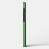 Coques Case-Mate iPhone Personnalisé Vert Moderne Typographie simple (Verso / Gauche)