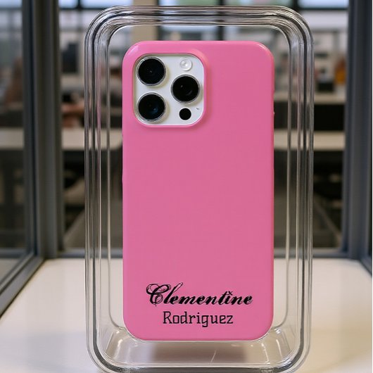 Coques Case-Mate iPhone Personnalisé Votre Nom modèles 11-15