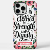 Coques Case-Mate iPhone Personnalisée, elle est habillée en Force chrétien (Verso)