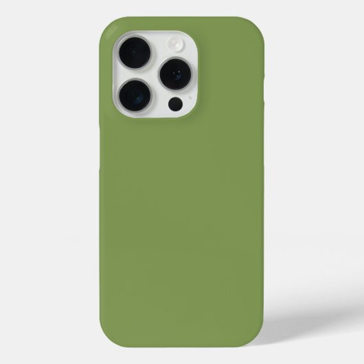 Coques Case-Mate iPhone Personnaliser couleur Arrière - plan vert mousse (Verso)