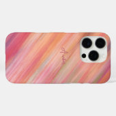 Coques Case-Mate iPhone Personnaliser de texture découpée couleur mutil à (Verso (horizontal))