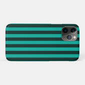 Coques Case-Mate iPhone Personnaliser des rayures verticales turquoise ! (Dos (Horizontal))