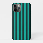 Coques Case-Mate iPhone Personnaliser des rayures verticales turquoise ! (Dos)