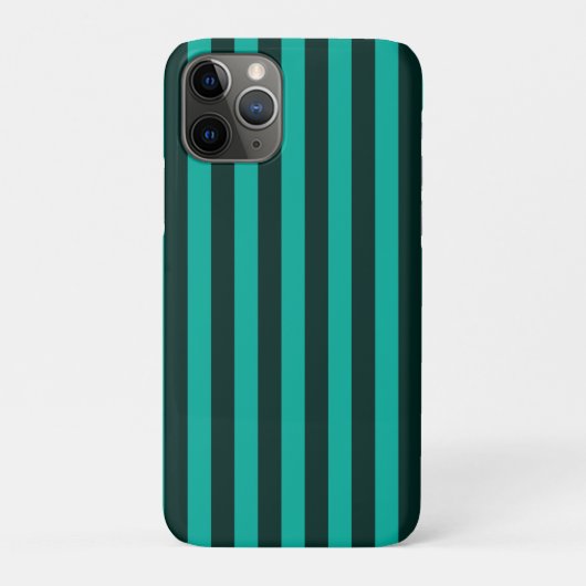 Coques Case-Mate iPhone Personnaliser des rayures verticales turquoise ! (Dos)