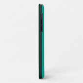 Coques Case-Mate iPhone Personnaliser des rayures verticales turquoise ! (Dos/Gauche)