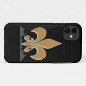 Coques Case-Mate iPhone personnaliser Fleur-De-lis il (Dos (Horizontal))