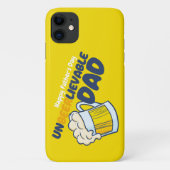 Coques Case-Mate iPhone Personnaliser Funny Unbeerlievable Papa (Dos)