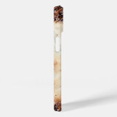 Coques Case-Mate iPhone Personnaliser la texture métallique rouille brun C (Verso / Droite)