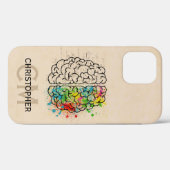 Coques Case-Mate iPhone Personnaliser Le Cerveau Humain Gauche Et Droite (Verso (horizontal))