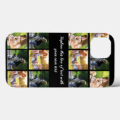Coques Case-Mate iPhone Personnaliser le collage photo et le texte Coque-M (Verso (horizontal))