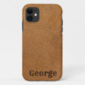 Coques Case-Mate iPhone Personnaliser le cuir (Dos)