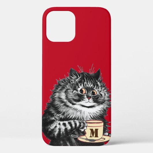 Coques Case-Mate iPhone Personnaliser Mug Initial, Louis Wain (Verso)