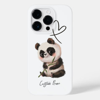 Coque Pour iPhone 14 Pro Personnaliser Panda Phone Case