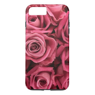 Coque iPhone 8 Plus/7 Plus Personnaliser personnalisée Roses roses roses