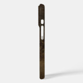 Coques Case-Mate iPhone Personnalisez Avec Votre Nom Dark Rustic (Verso / Gauche)