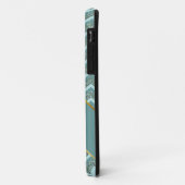 Coques Case-Mate iPhone Personnalisez cette Parties scintillant Turquoise  (Dos/Gauche)