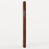 Coques Case-Mate iPhone Personnalisez-le ! Acier Ancre en acajou marin hum (Dos/Droite)