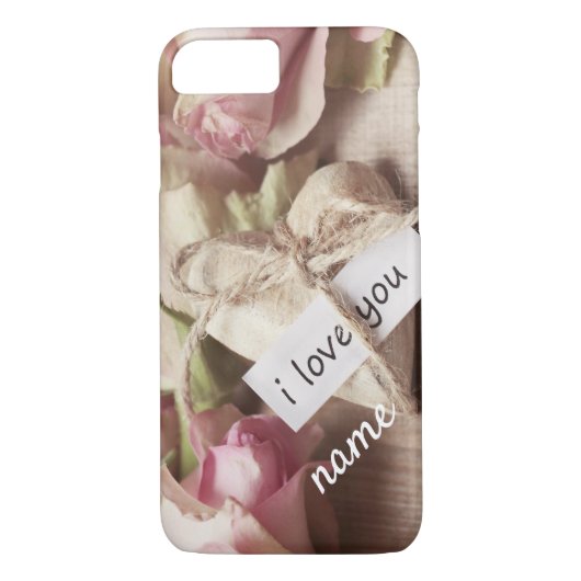 Coques Case-Mate iPhone Personnalisez les roses roses roses avec un design (Dos)