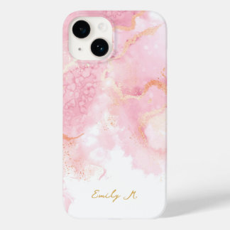 Coque Pour iPhone 14 Personnalisez votre nom iPhone 14 filles casques d