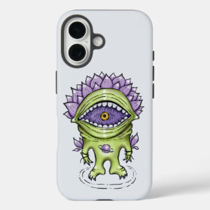 Coques iPhone 16 Personnalité Plante Alien - Astronaut étrange Créa