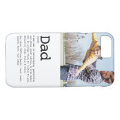 Coques Case-Mate iPhone Personnalized Dad Definition Photo (Dos (Horizontal))