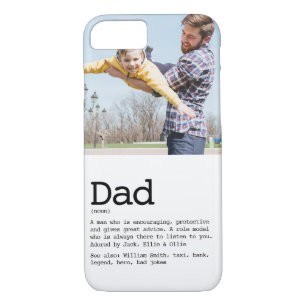 Case-Mate iPhone Case Personnalized Dad Definition Photo