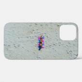 Coques Case-Mate iPhone Personne bronzant à la plage (Verso (horizontal))