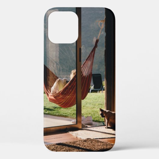Coques Case-Mate iPhone Personne en balançoire brune (Verso)