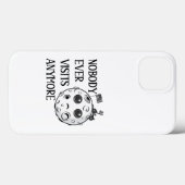 Coques Case-Mate iPhone Personne Ne Visite Plus L'Espace Lune Atterrissage (Verso (horizontal))