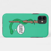 Coques Case-Mate iPhone Personnel humoristique d'Asclepius (Dos (Horizontal))