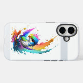 Coques Case-Mate iPhone Pert grafhic Dossier téléphonique iphone 16 coques (Verso (horizontal))