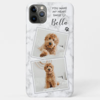 Pet Chien Photo Vous Faites Mon Coeur Sourire Marb
