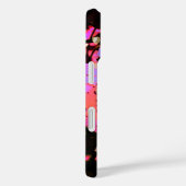 Coques Case-Mate iPhone Pétale rose fleur de cerisier Ressort & nom (Verso / Droite)