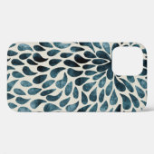 Coques Case-Mate iPhone Pétales de fleurs Abstraites florales (Verso (horizontal))
