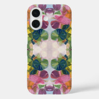 Pétales de fleurs colorées Aquarelle Motif peintur