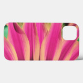 Coques Case-Mate iPhone Pétales de marguerite rose chaud (Verso (horizontal))