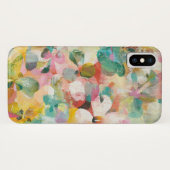 Coques Case-Mate iPhone Pétales en pastel mous heureux du jardin | (Dos (Horizontal))