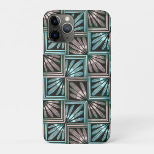 Case-Mate iPhone Case Pétales géométriques modernistes du milieu du sièc