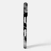 Coques Case-Mate iPhone Pétales noir et blanc (Verso / Droite)