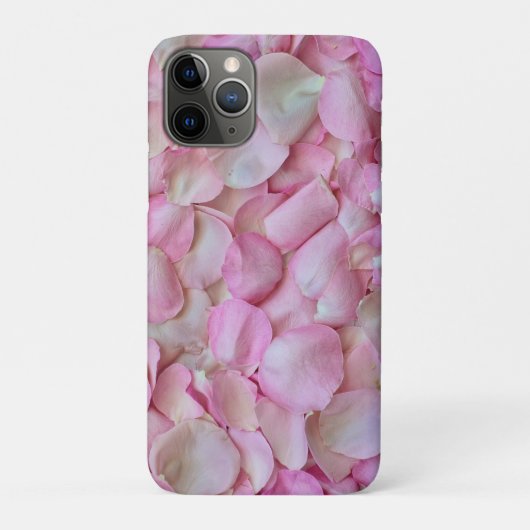 Coques Case-Mate iPhone Pétales rose rose Motif (Dos)