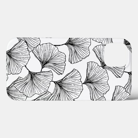 Coques Case-Mate iPhone Pétales roses (Verso (horizontal))